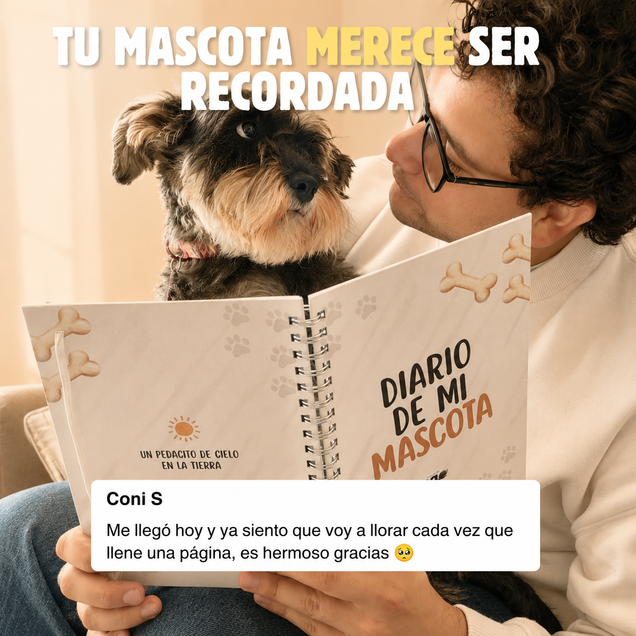 Álbum de Mascota (Perrito) + Regalo Personalizado (Foto Instantánea)