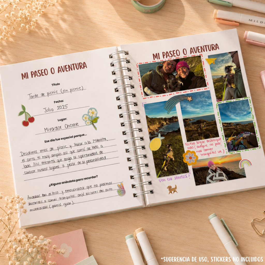 Álbum de Mascota (Perrito) + Regalo Personalizado (Foto Instantánea)