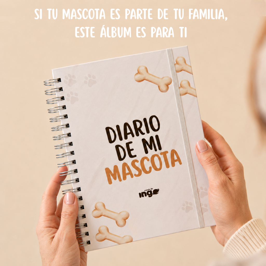 Álbum de Mascota (Perrito) + Regalo Personalizado (Foto Instantánea)