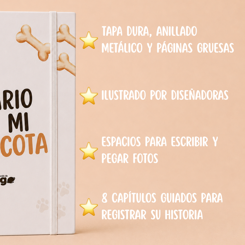 Álbum de Mascota (Perrito) + Regalo Personalizado (Foto Instantánea)